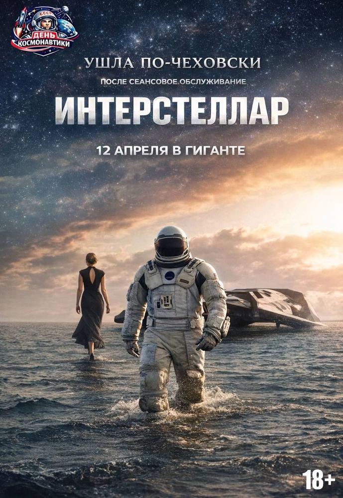 Ушла по чеховски & После сканс.обсл. Интерстеллар | Кино | Хабаровск